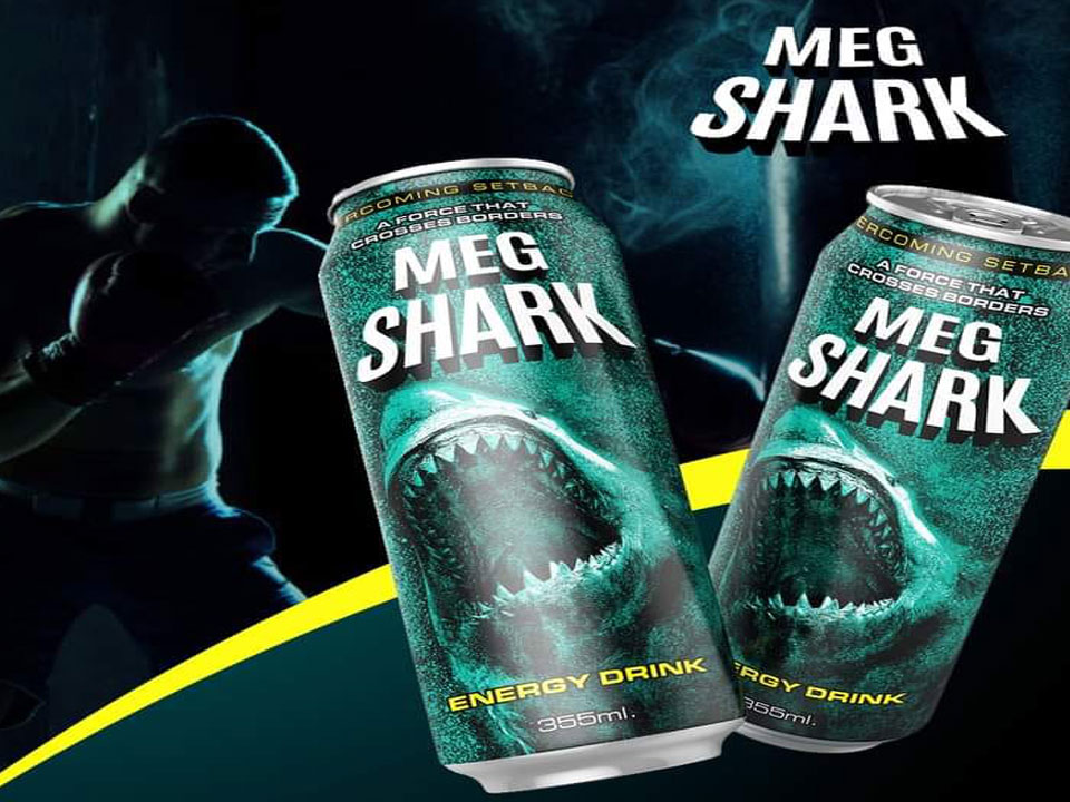 مشروب الطاقة Meg Shark